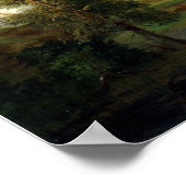 Robert S. Duncanson Landschaft mit Rainbow Poster (Ecke)