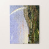Robert S. Duncanson Landschaft mit Rainbow Puzzle (Vertikal)