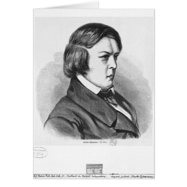 Robert Schumann (Vorne)