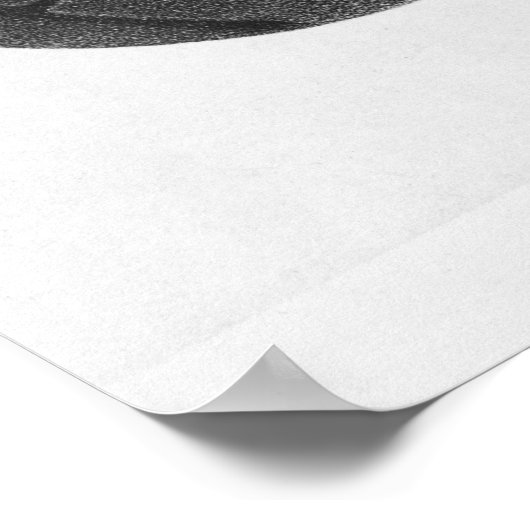 Robert Schumann, 1839 Poster (Ecke)