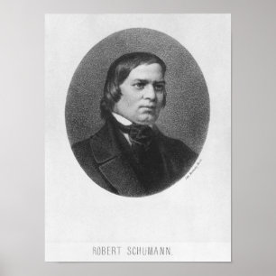Robert Schumann, 1839 Poster
