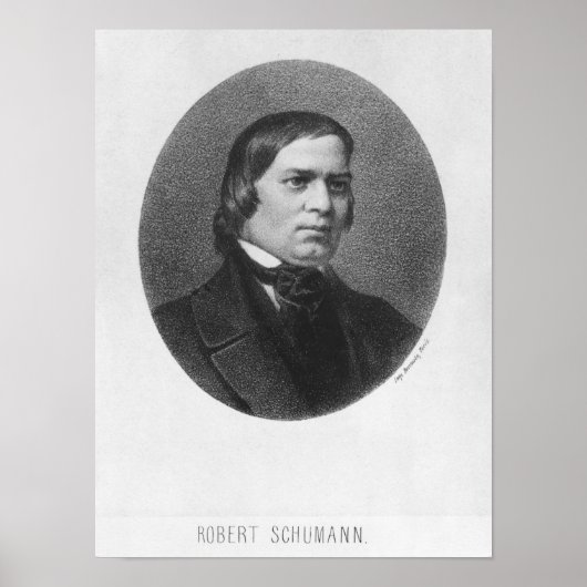 Robert Schumann, 1839 Poster (Vorne)