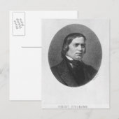 Robert Schumann, 1839 Postkarte (Vorne/Hinten)