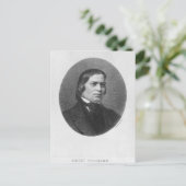 Robert Schumann, 1839 Postkarte (Stehend Vorderseite)
