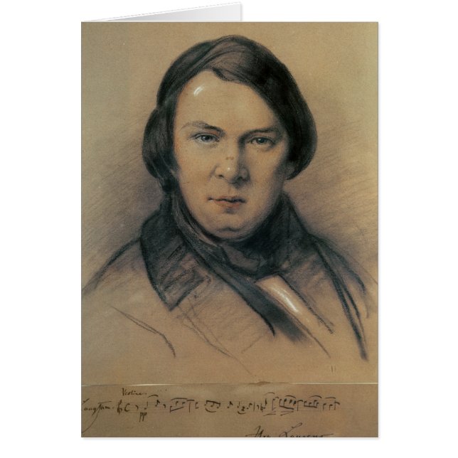 Robert Schumann 1853 (Vorne)