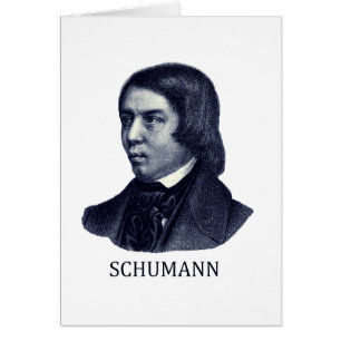 Robert Schumann, blau