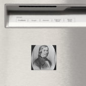 Robert Schumann graviert aus einem Foto Magnet (In Situ (Geschirrspüler))
