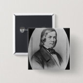 Robert Schumann gravierte von einer Fotografie Button (Vorne & Hinten)