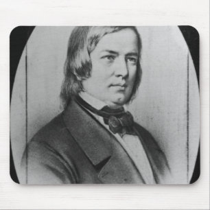 Robert Schumann gravierte von einer Fotografie Mousepad