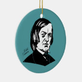 Robert Schumann Keramik Ornament (Rechts)