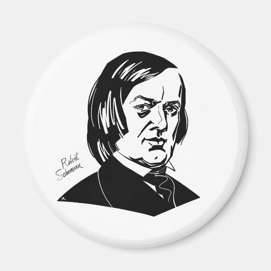 Robert Schumann Magnet (Vorne)