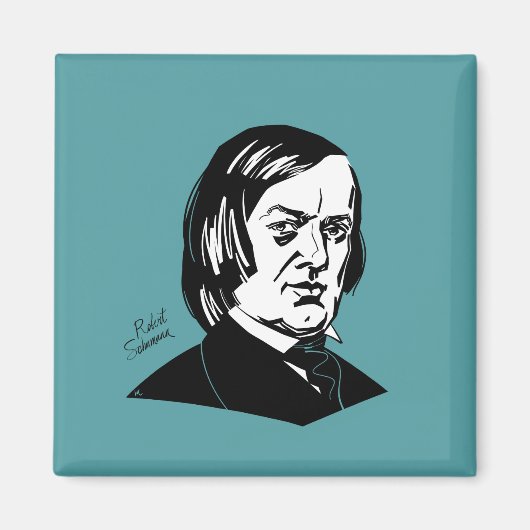 Robert Schumann Magnet (Vorne)