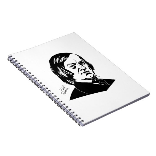 Robert Schumann Notizblock (Rechte Seite)