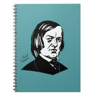 Robert Schumann Notizblock