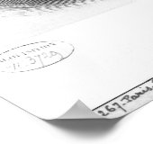 Robert Schumann Poster (Ecke)