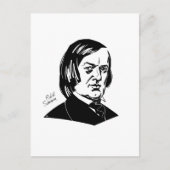 Robert Schumann Postkarte (Vorderseite)
