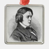 Robert Schumann Silbernes Ornament (Vorne)