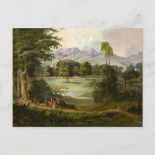 Robert Scott Duncanson - Schloss Chapultpec Postkarte