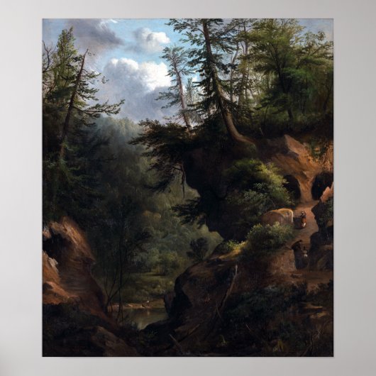 Robert Scott Duncanson The Caves Poster (Vorne)