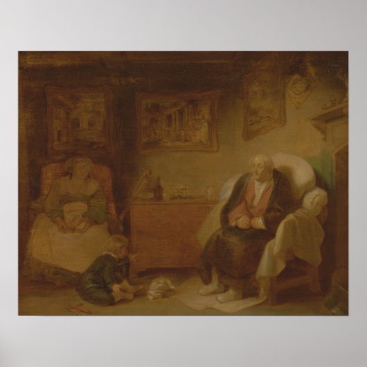 Robert Smirke - Das Siebenzeitalter des Menschen Poster (Vorne)