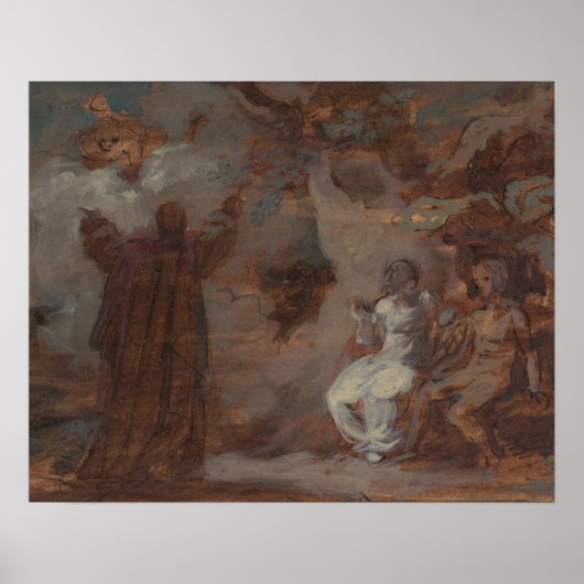 Robert Smirke - Prospero Conjuring a Masque Poster (Vorne)