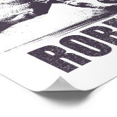 Robert Soccer Boys Personalized First Name Robert  Poster (Ecke)