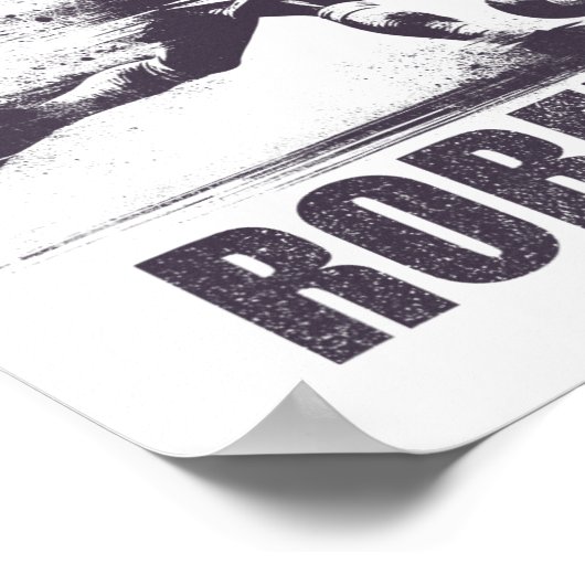 Robert Soccer Boys Personalized First Name Robert  Poster (Ecke)