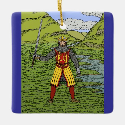 Robert the Bruce Keramikornament (Vorderseite)