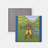 Robert the Bruce Magnet (Vorderseite/Rückseite)