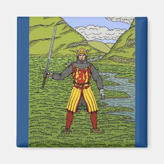 Robert the Bruce Magnet (Vorne)