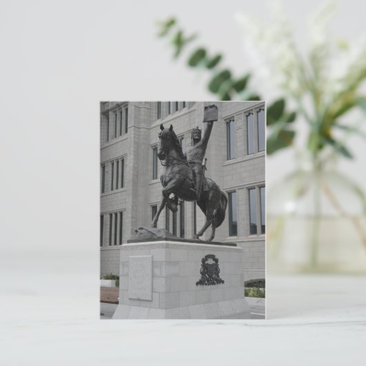 Robert The Bruce Postkarte (Stehend Vorderseite)