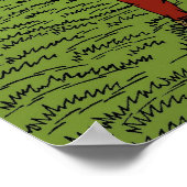 Robert the Bruce Scotland the Brave Poster (Ecke)