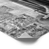 Robert-the-Bruce-Statue auf der Burg Edinburgh Poster (Ecke)