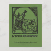 Robert (Turning) Green(e) Postcard Postkarte (Vorderseite)