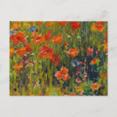 Robert Vonnoh Poppies Postkarte (Vorderseite)