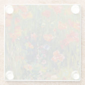 Robert Vonnoh Rote Mohnblumen 1888 Impressionistis Glasuntersetzer (Rückseite)