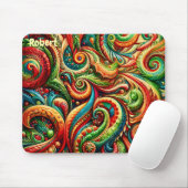 ROBERT ~ Wild Geburtstagsmuster ~ Mousepad (Mit Mouse)