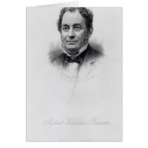 Robert Wilhelm Bunsen, graviert durch C.H Jeens