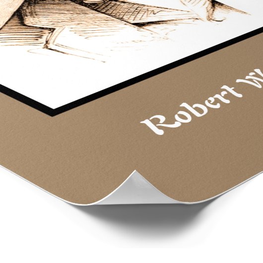 Robert Wilhelm Bunsen Poster (Ecke)