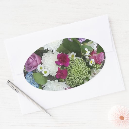 Roberta Ovaler Aufkleber (Umschlag)