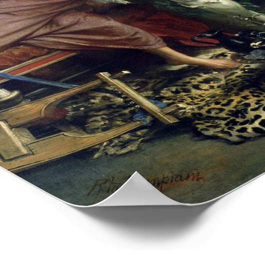 Roberto Bompiani A Roman Fest Poster (Ecke)