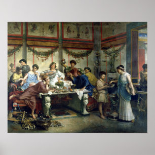 Roberto Bompiani A Roman Fest Poster