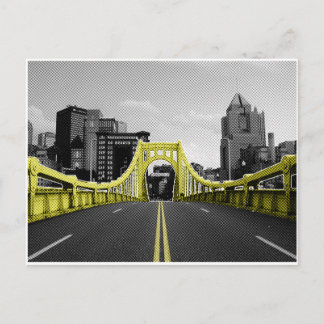 Roberto Clement Bridge Postkarte