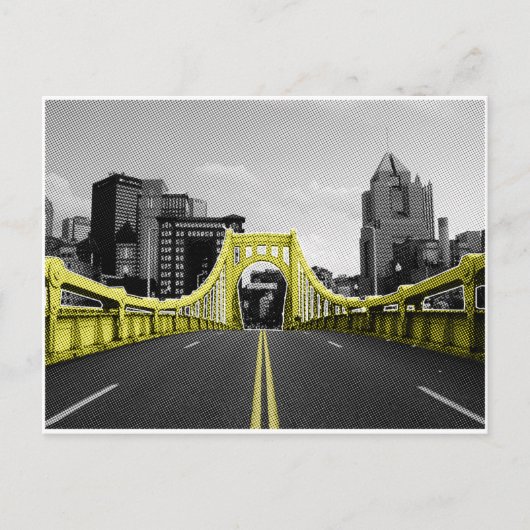 Roberto Clement Bridge Postkarte (Vorderseite)