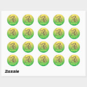 Roberto Gecko / Salamander / Lizard Stickers (Blatt)