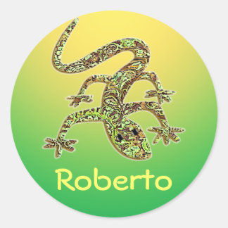 Roberto Gecko / Salamander / Lizard Stickers