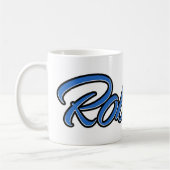 Roberto Vorname Name blue Tasse Kaffeetasse (Links)