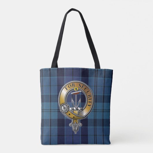 Roberton Tartan & Abzeichen Tasche (Rückseite)