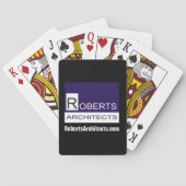 Roberts Architects Spielkarten (Rückseite)