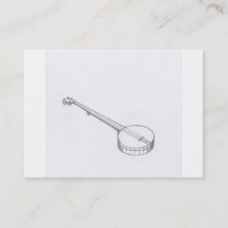 Roberts Banjo-Visitenkarte Visitenkarte